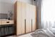 Шкаф Moreli ST-0027 со штангой и отделением с полками 3-дверный 180 см 26000 фото 5