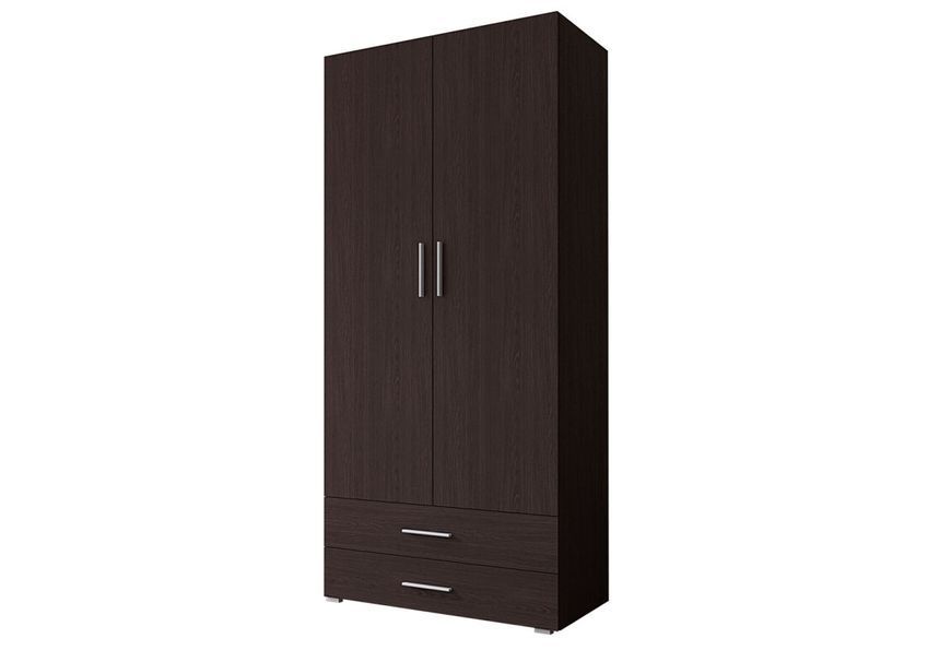 Шкаф Moreli ST-0002 со штангой и ящиками 2-дверный 100 см 26001 фото